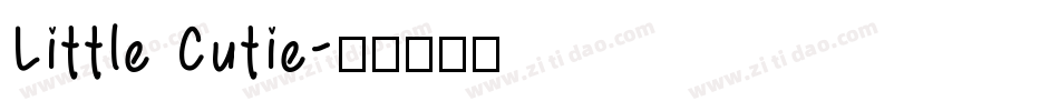 Little Cutie字体转换